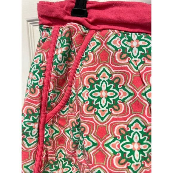 Crown & Ivy Pink & Green Preppy Jersey Knit Tie Waist Skort sz 2X - Picture 5 of 8